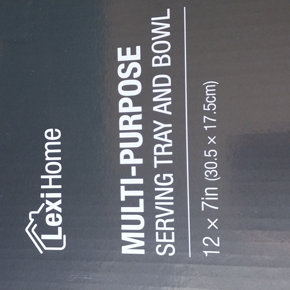 MULTI-PURPOSE SERVONG TRAY AND BOWL. - Picture 7 of 9